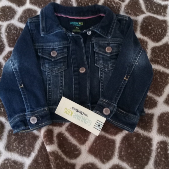 SOLD NWT denim jacket w/ NWOT Romper - Picture 2 of 5